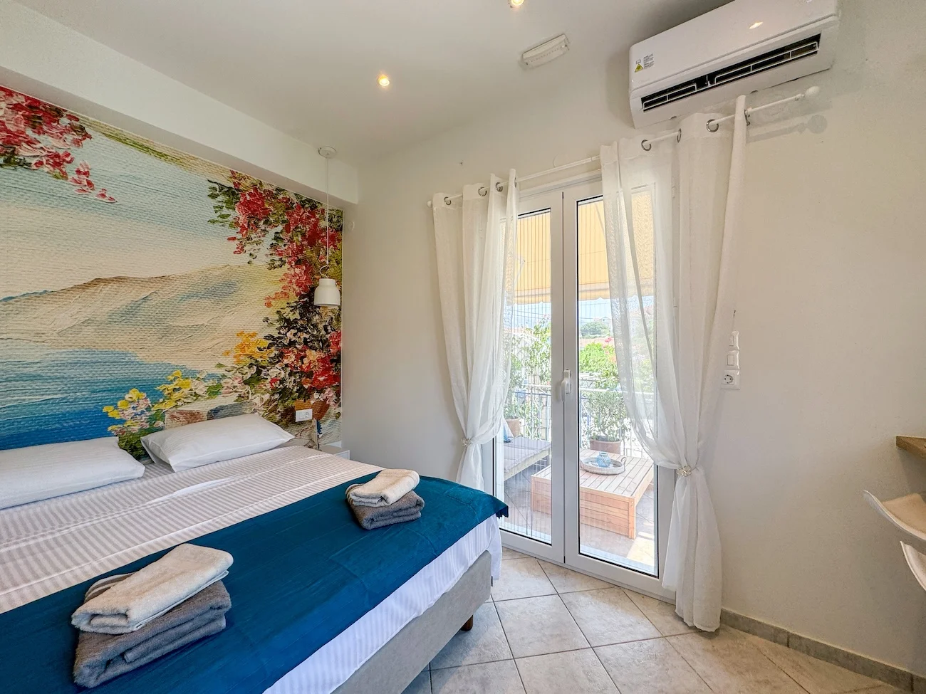 Fiscardo studios near the Ionian Sea